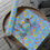 Thumbnail: Beach Gift Wrapping Paper | Blue Wrap with Suns, Palm Trees, Crabs & Starfish