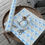 Thumbnail: Pisces Zodiac Gift Wrapping Paper | Dreamy Blue Astrology Wrap for Water Signs