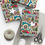 Thumbnail: Minnesota Inspired Gift Wrapping Paper with Common Loon and Ladys Slippers 