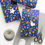 Thumbnail: Rockets and Planets Gift Wrapping Paper | Blue Space Adventure Stars Pattern