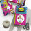 Thumbnail: 90s Gift Wrapping Paper | Colorful Design with Cassette Game Boys Floppy Disks 