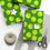 Thumbnail: Tennis Gift Wrapping Paper | Tennis Coach Gift | Green and Yellow Tennis Balls