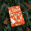 Thumbnail: Orange and White Cheerleader Gift Wrap | Team Spirit Wrap for Coach Gift 