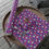Thumbnail: Día de los Muertos Gift Wrapping Paper | Sugar Skulls & Flowers on Purple Wrap