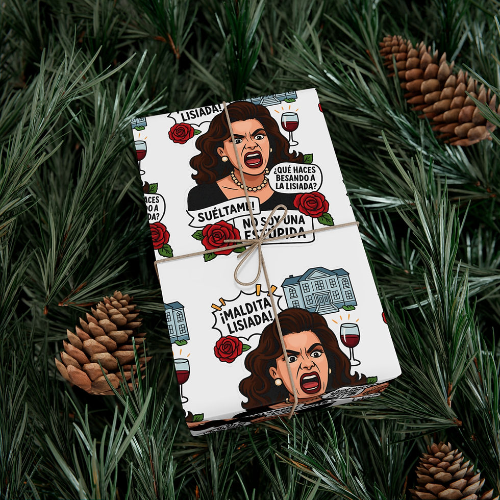 Thumbnail: Soraya Montenegro gift paper with iconic quotes, roses, and the drama queen herself!