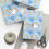 Thumbnail: Pisces Zodiac Gift Wrapping Paper | Dreamy Blue Astrology Wrap for Water Signs