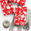 Thumbnail: Wrapped gifts with red and white cheerleader print. Taguara Americana