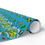 Thumbnail: Blue Jamaican themed gift wrapping paper roll with maps and flags.