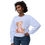 Thumbnail: Cute Teddy Bear Sweater with Pink Bow | Unisex Cozy Pastel Aesthetic Sweatshirt 