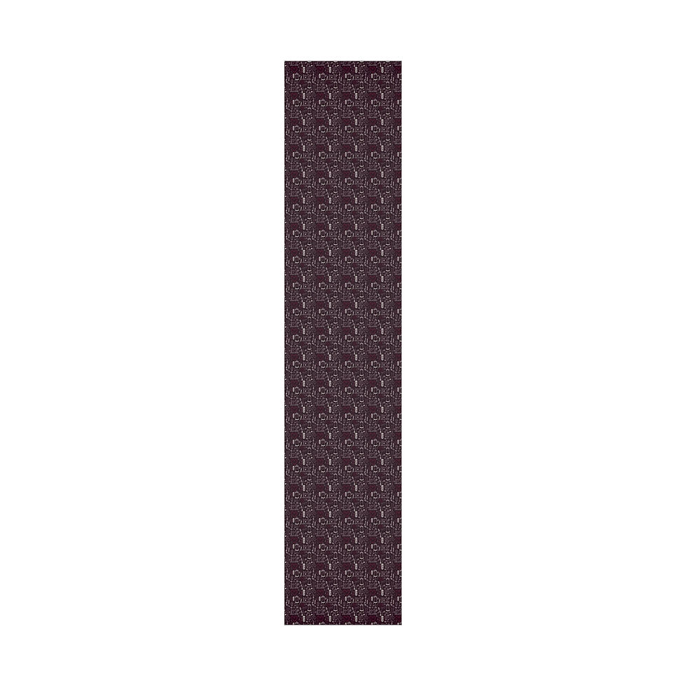 Thumbnail: Dark purple patterned fabric roll on white background Gardening and Farming Gift Wrap