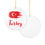 Thumbnail: Turkey Flag Christmas Ornament | Cultural Holiday Gift for Turkish Families