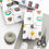 Thumbnail: Russian Gift Wrapping Paper | Matryoshkas, Cathedrals, Flags & Dumplings Icons
