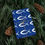 Thumbnail: Christian Fish Symbol Gift Wrapping Paper | Blue Ichthys Design | Faith Gifts 