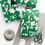 Thumbnail: Green and White Cheerleader Gift Wrap | All Star Cheer Team Spirit Coach Gift