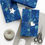 Thumbnail: Coral Reef Inspired Gift Wrapping Paper | Deep Blue Sea Wrap with Coral Pattern