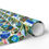 Thumbnail: Rolled wrapping paper with a colorful tropical design. High Oak Paper.
