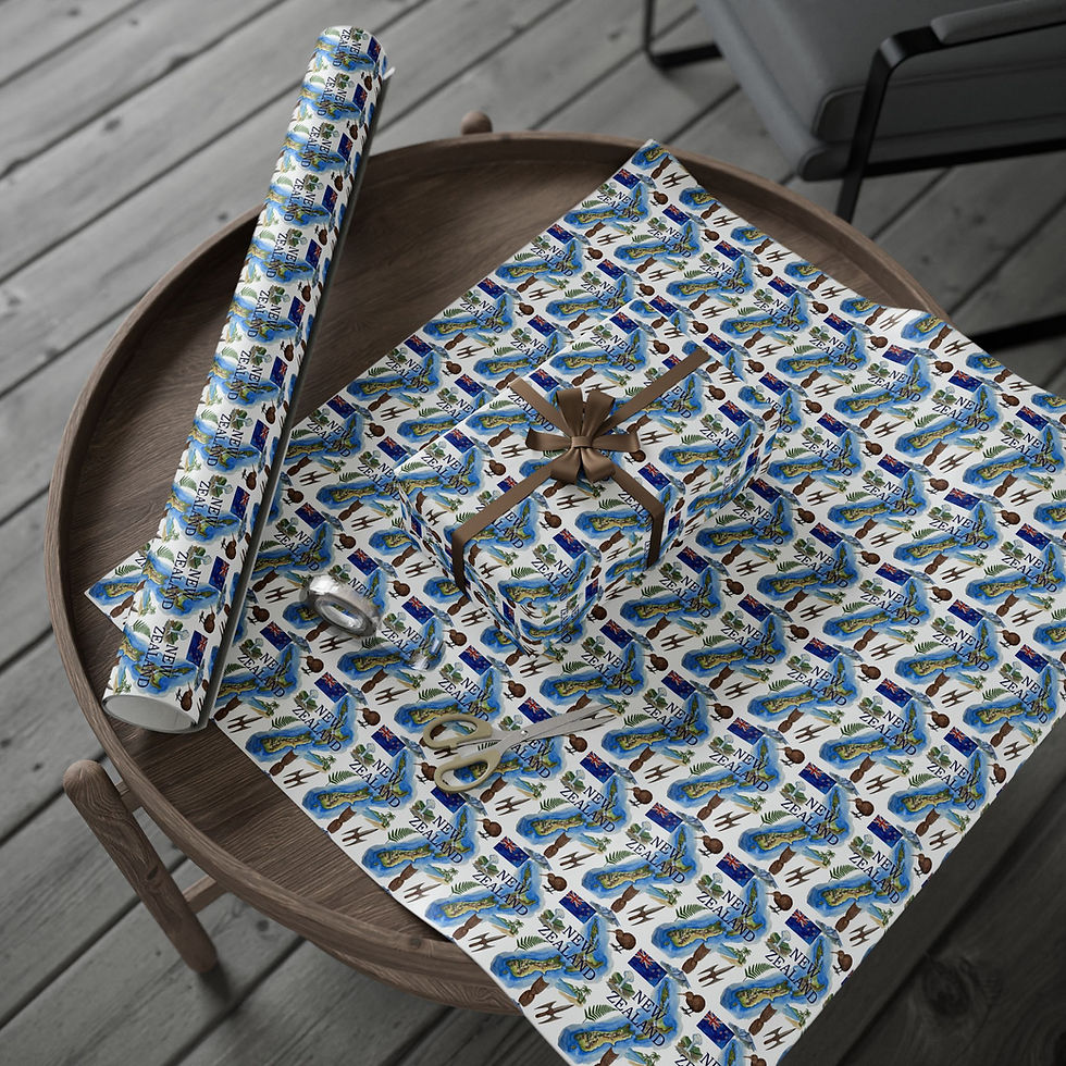Thumbnail: Swifty Inspired Gift Wrapping Paper roll and wrapped gift