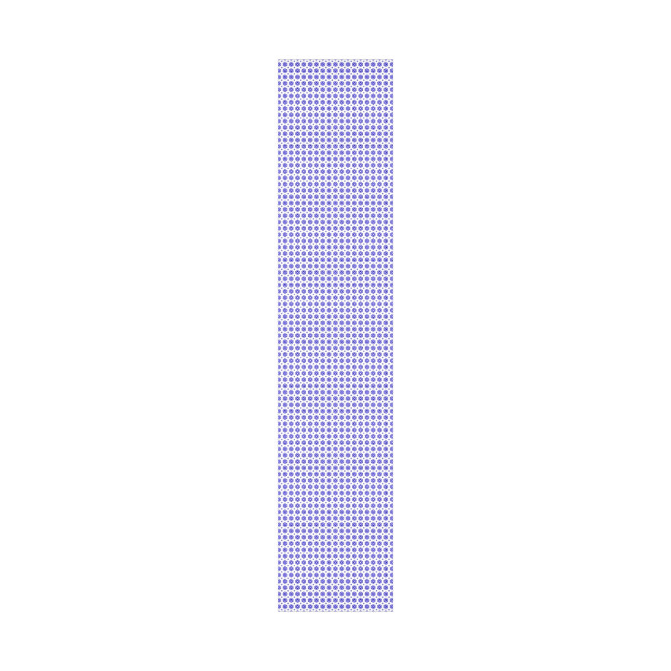 Thumbnail: Vertical blue grid pattern on white background, design element or texture.