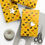 Thumbnail: Chicken Lover Gift Wrapping Paper | Yellow Wrap with Black & Red Hens Pattern
