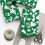 Thumbnail: Green and White Cheerleader Gift Wrap | All Star Cheer Team Spirit Coach Gift