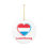 Thumbnail: Luxembourg Inspired Christmas Ornament | Cultural Gift for Luxembourg Families