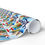Thumbnail: Roll of Lebanon gift wrapping paper with colorful illustrations.