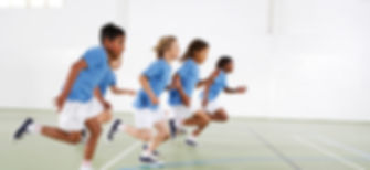 kids running