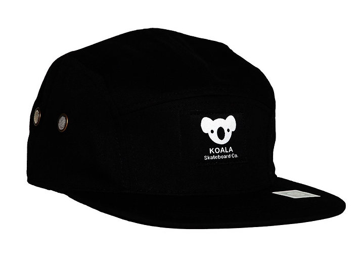Classic Black 5-Panel Hat | mysite