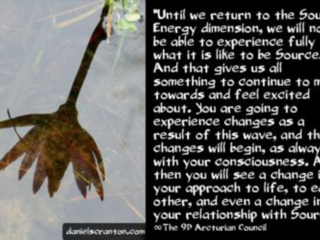 A Wave of Energy from the Source Energy Dimension ∞The 9D Arcturian Council – Daniel Scranton