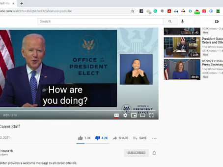 The ongoing Biden Theatre and the Collapsing Matrix
