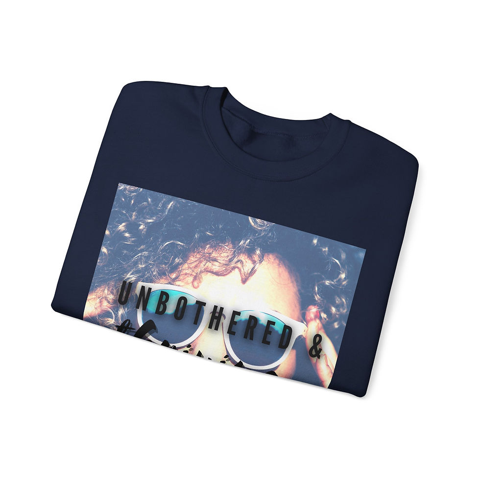 Thumbnail: Unbothered Unisex Heavy Blend™ Crewneck Sweatshirt