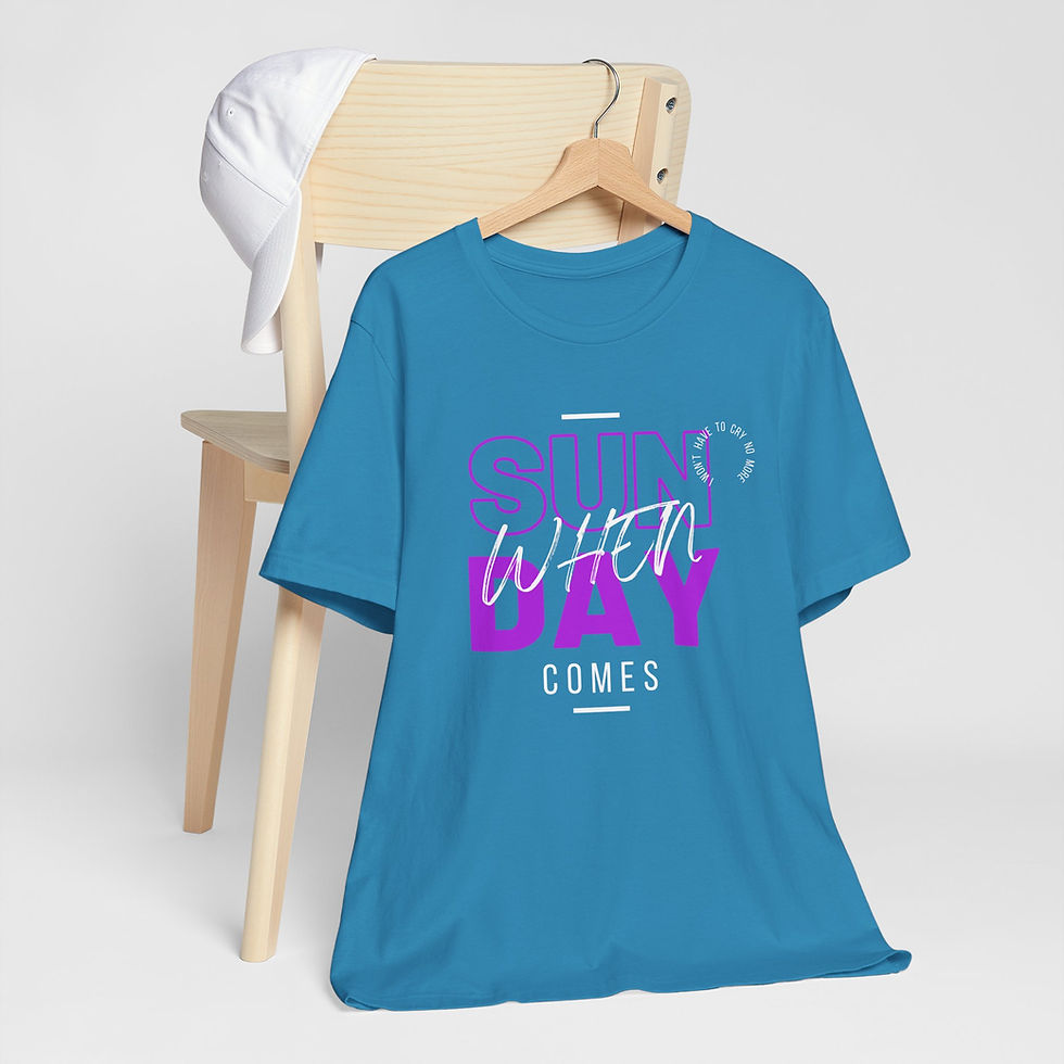 Thumbnail: When Sunday Comes Unisex Jersey Short Sleeve Tee