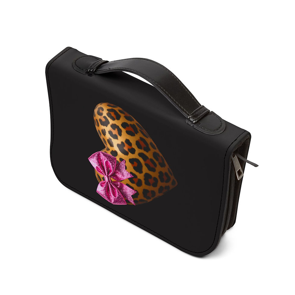 Thumbnail: Leopard 'Positive Vibes Only' Bible Cover