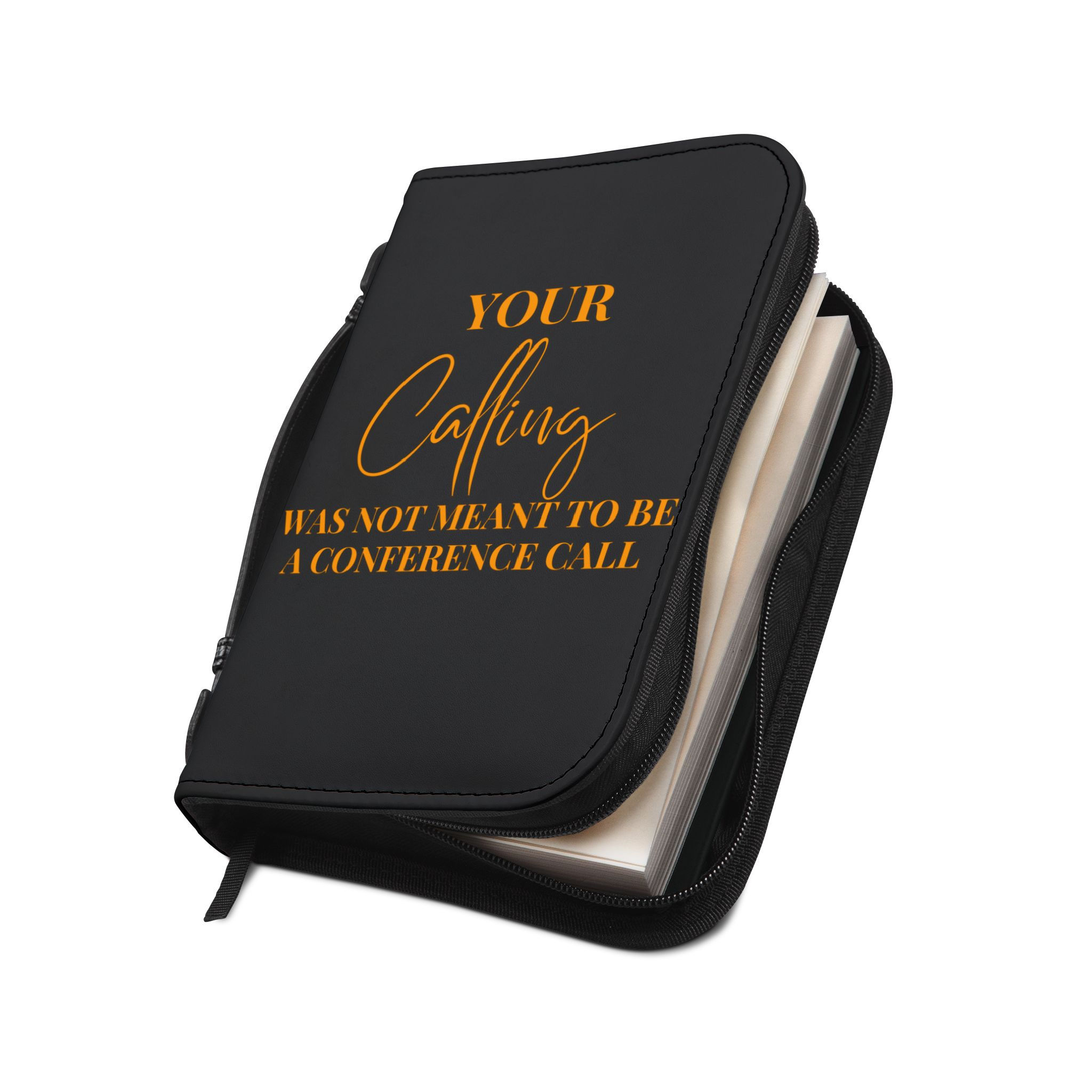 Bible Cover — "Calling" Zippered Bible Case
