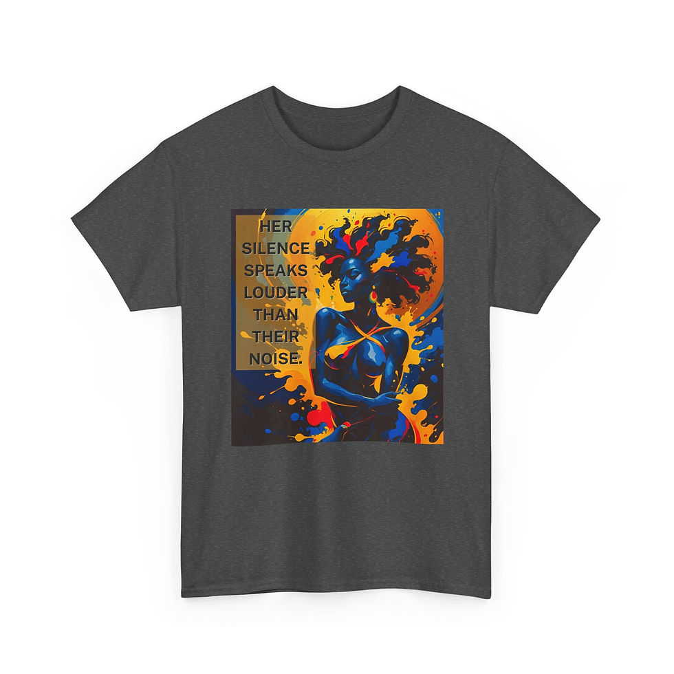 Thumbnail: Silence Unisex Heavy Cotton Tee