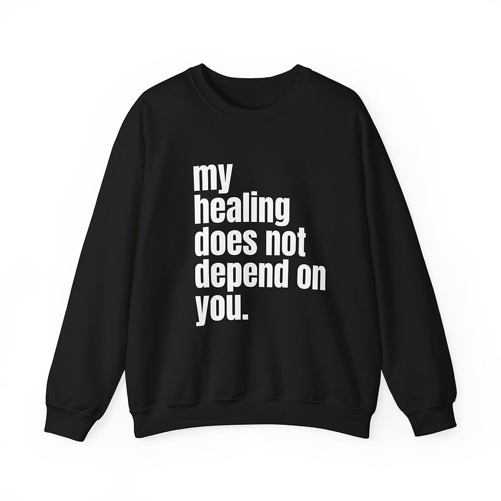 Thumbnail: Healing Unisex Heavy Blend™ Crewneck Sweatshirt