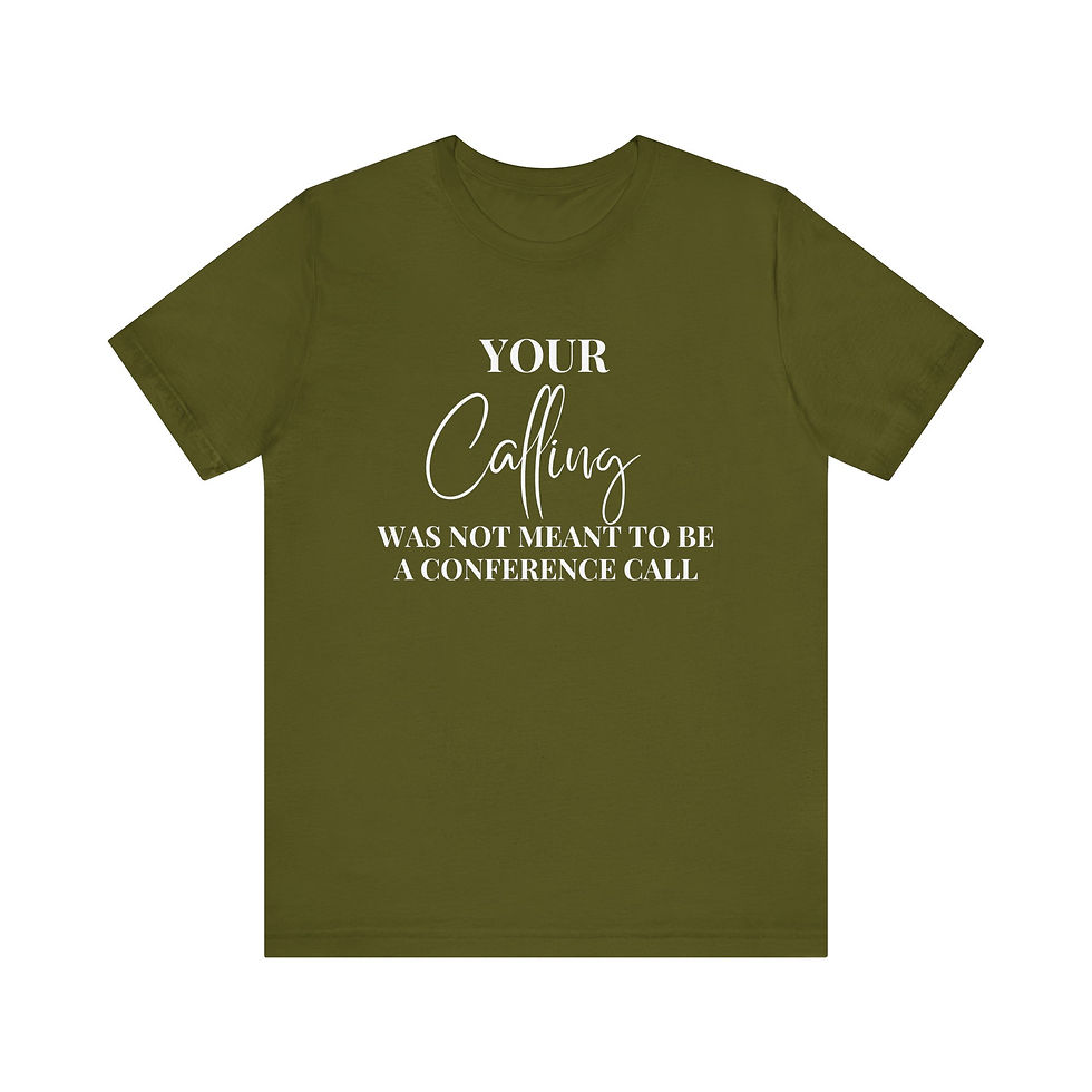 Thumbnail: Your Calling Unisex Jersey Short Sleeve Tee