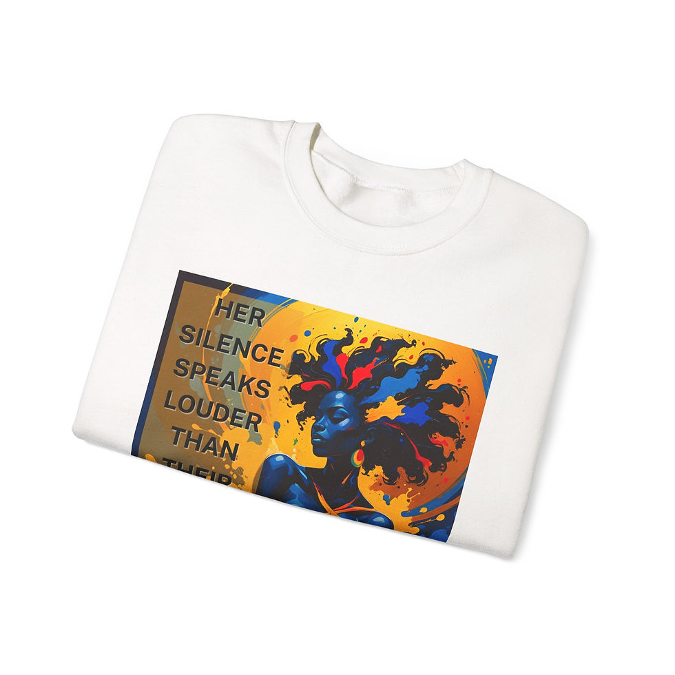 Thumbnail: Empowering Silence, Cozy Unisex Crewneck