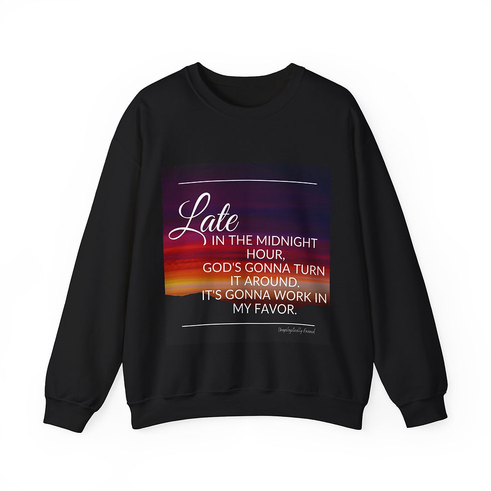 Thumbnail: Midnight Hour Unisex Heavy Blend™ Crewneck Sweatshirt