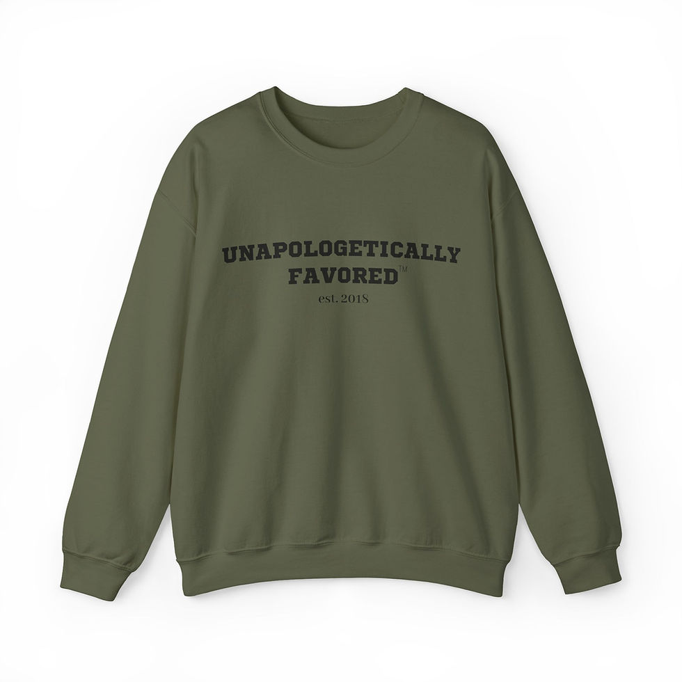 Thumbnail: Unapologetically Favored Unisex Heavy Blend™ Crewneck Sweatshirt