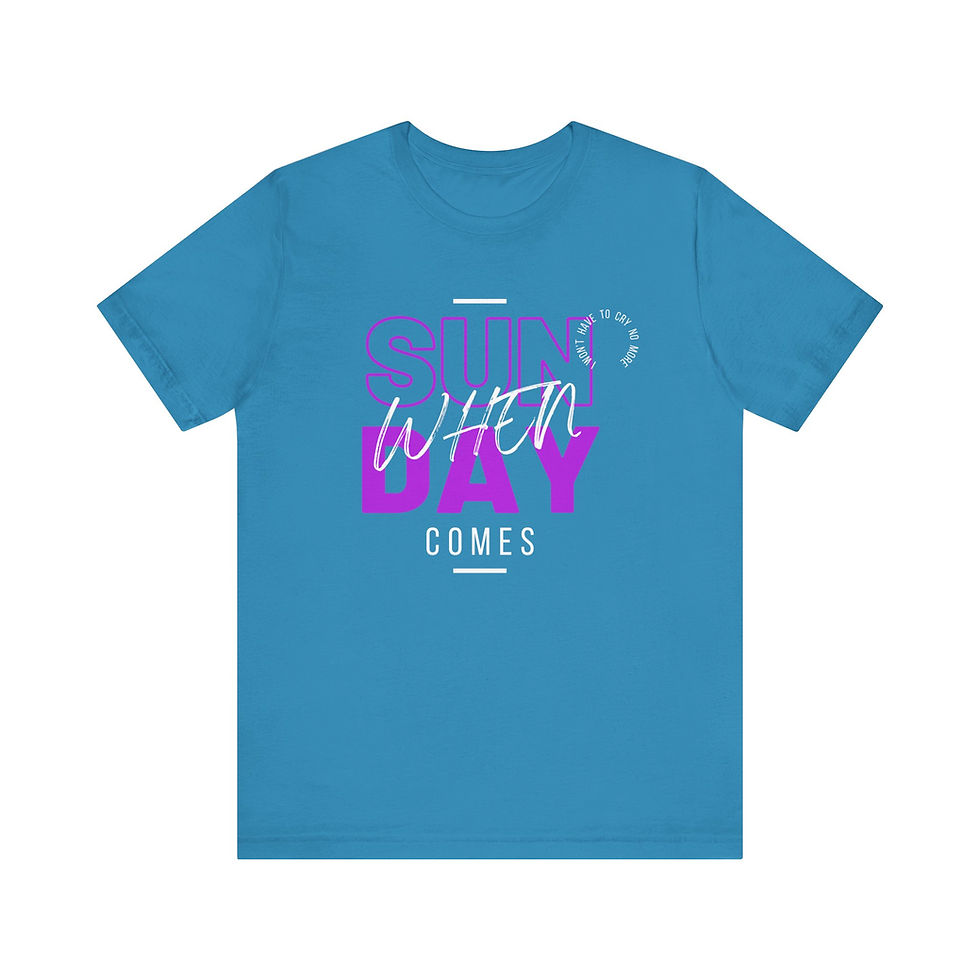 Thumbnail: When Sunday Comes Unisex Jersey Short Sleeve Tee