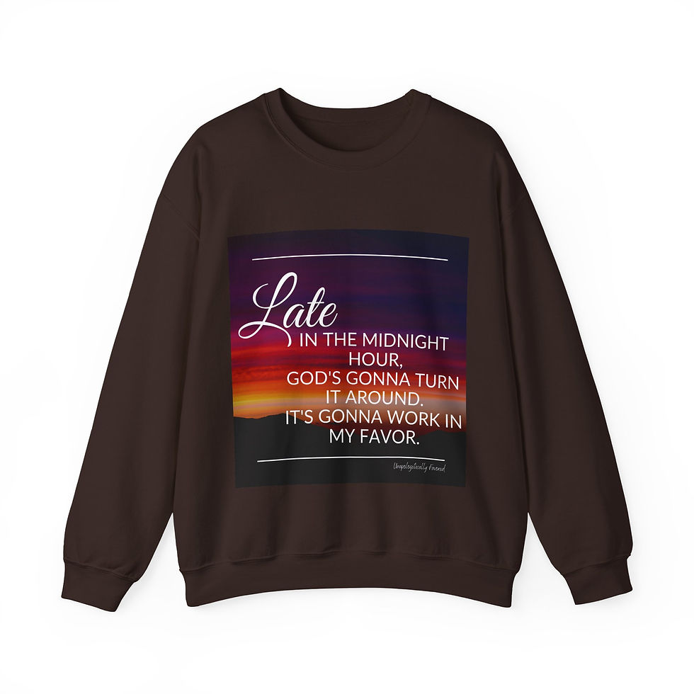 Thumbnail: Midnight Hour Unisex Heavy Blend™ Crewneck Sweatshirt