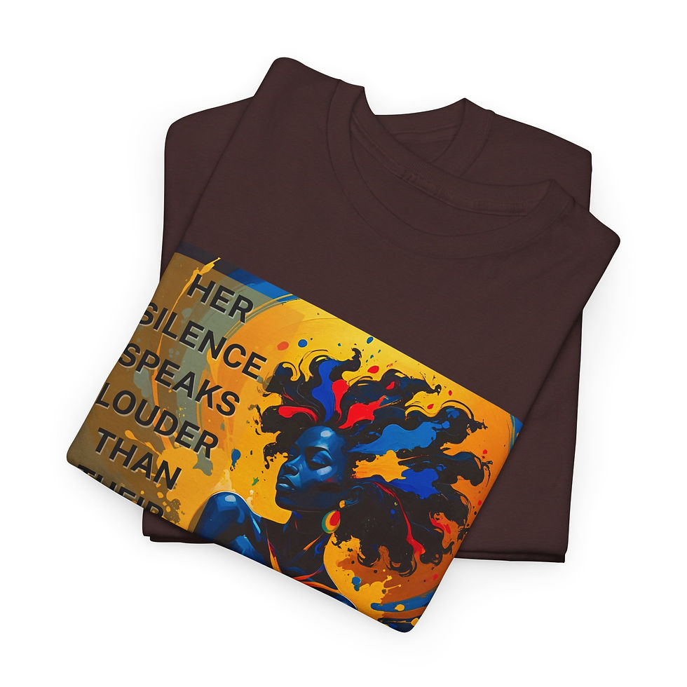 Thumbnail: Silence Unisex Heavy Cotton Tee