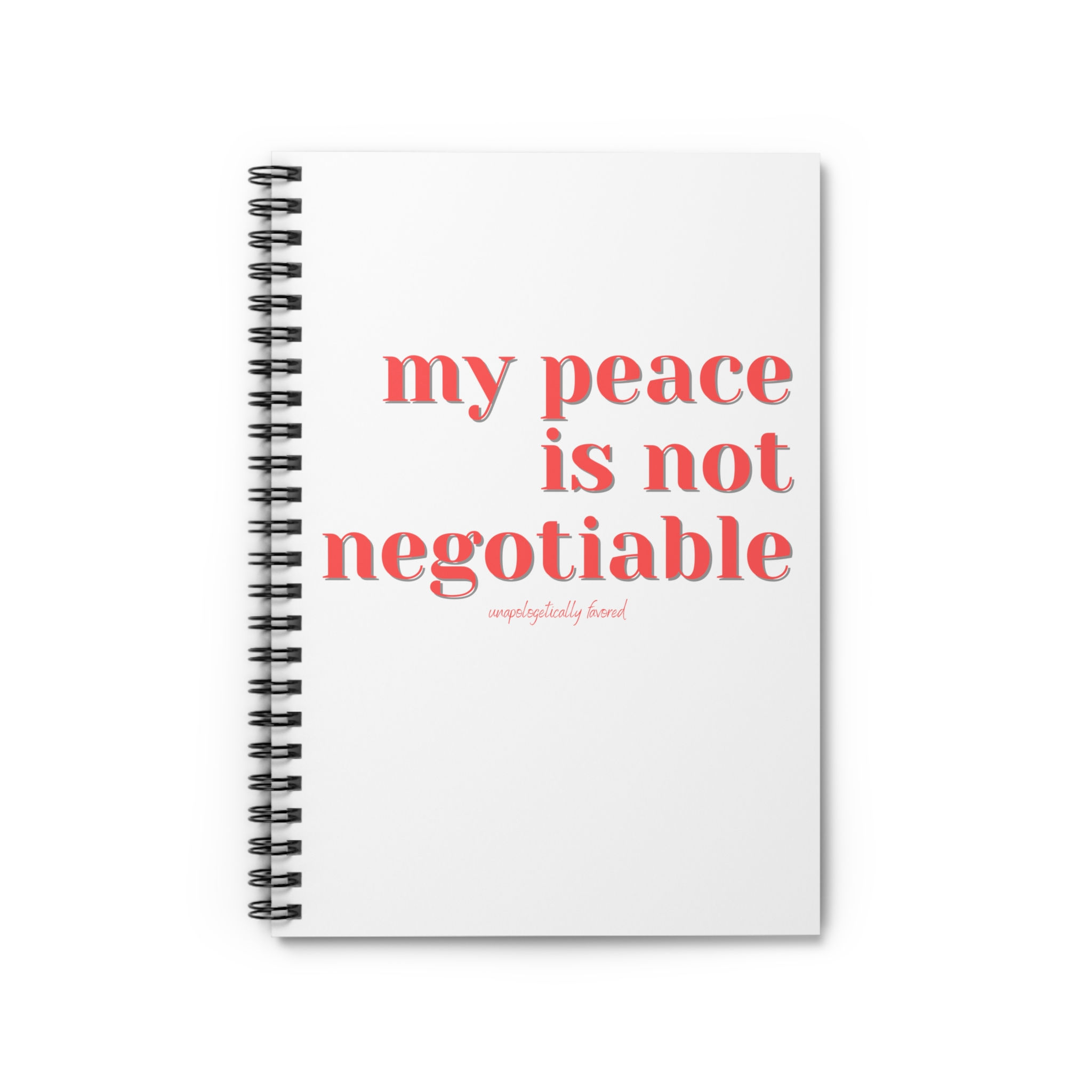 Spiral Notebook - Ruled Line