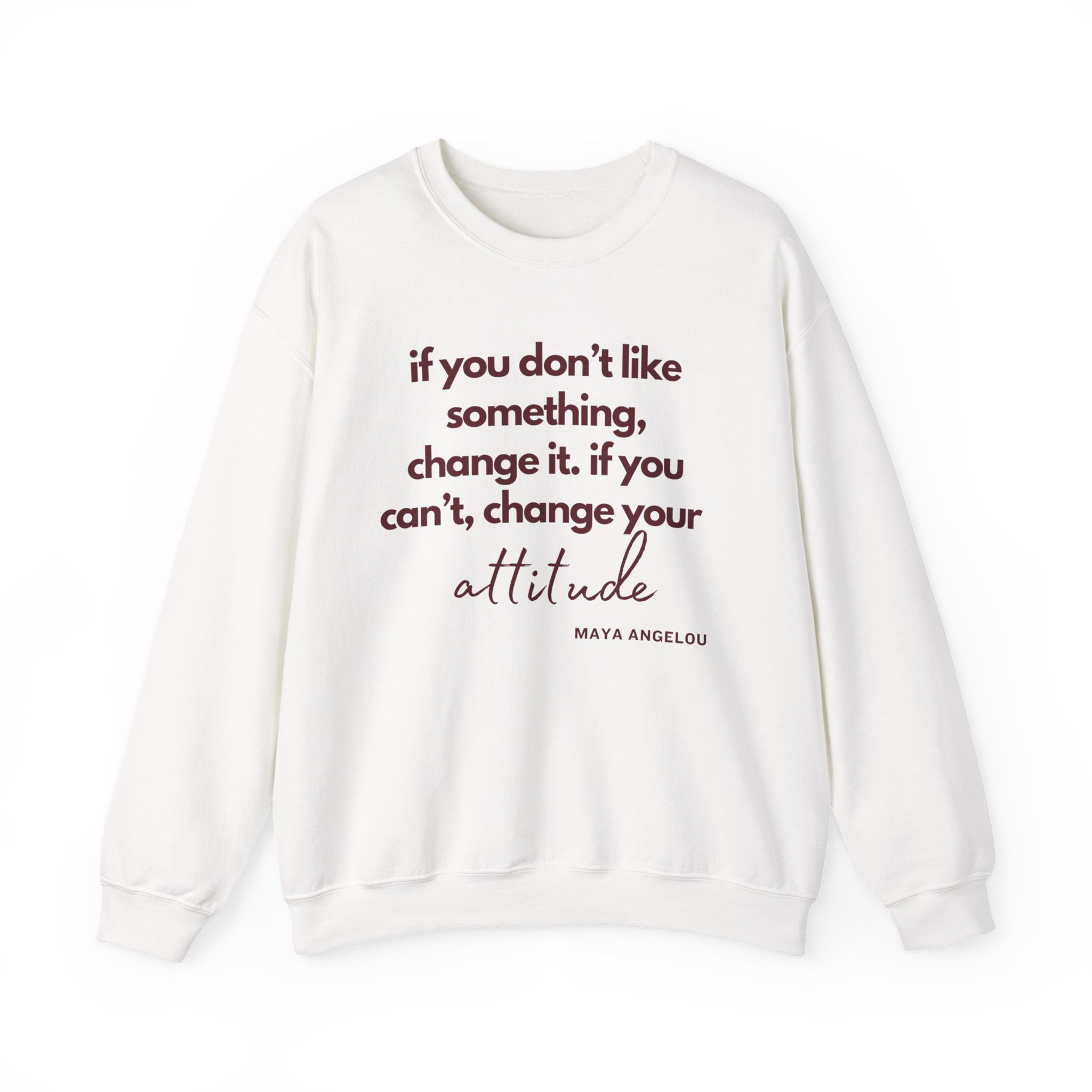 Change Your Attitude Unisex Heavy Blend™ Crewneck Sweatshirt