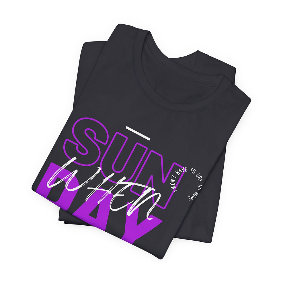 Thumbnail: When Sunday Comes Unisex Jersey Short Sleeve Tee