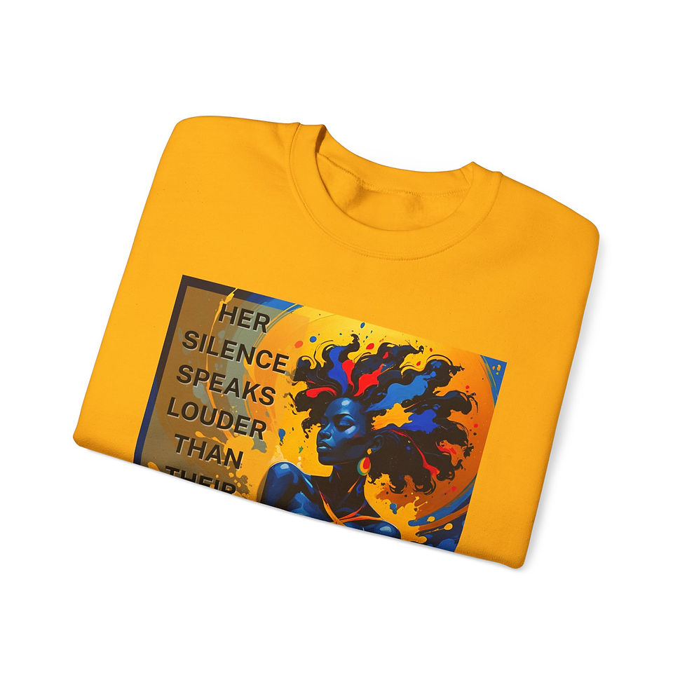 Thumbnail: Empowering Silence, Cozy Unisex Crewneck