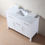 Thumbnail: Atreus 48" White Single Sink Vanity with Carrara Marble Top