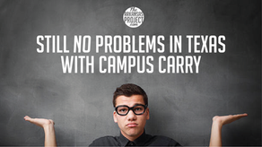 One Year Later, Still No Problems In Texas With Campus Carry