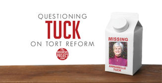 Questioning Tuck on Tort Reform